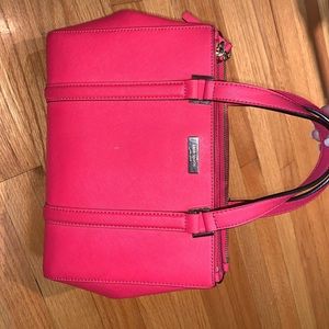 Kate Spade New York Newbury Lane Small Loden Satchel in Desert Rose Pink